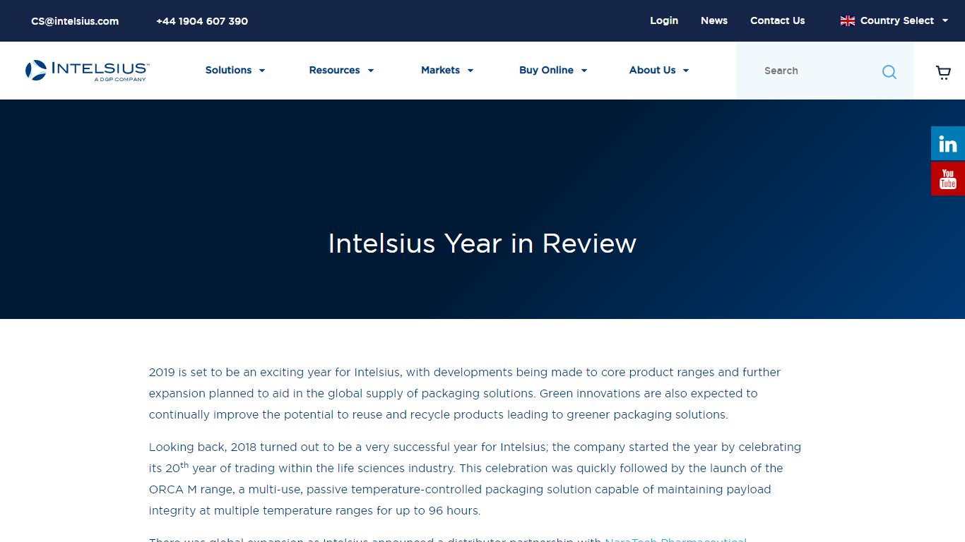 News - Intelsius | Intelsius Year in Review